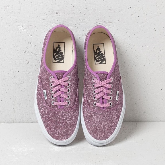 vans glitter authentic